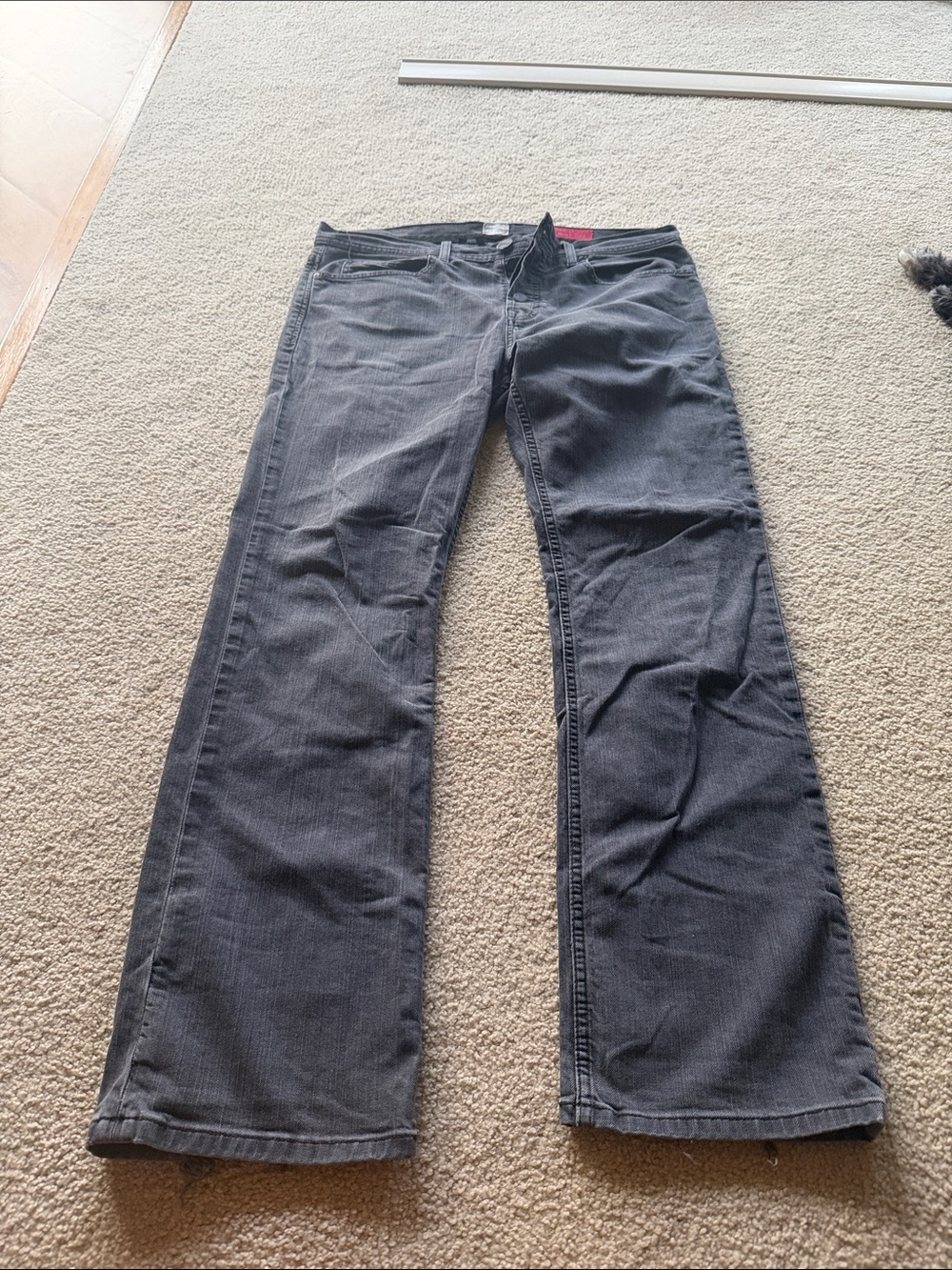 Imperial Motion Men's Bootcut Jeans in Charcoal Gray